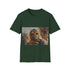 Chewbacca Watercolor Tee: Fierce Charcoal Cotton T-shirt.