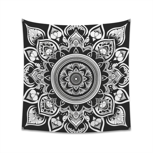 Mindful Mandala Tapestry for Meditation | Serene geometric design for tranquility | Perfect for all seasons | Makes a great gift