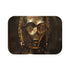 Golden Droid bath mat featuring iconic C-3PO image for Star Wars fans.