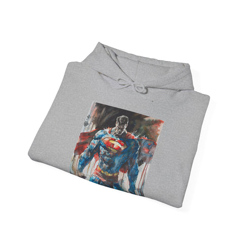 Superman Man of Tomorrow Hoodie in Navy for Men and Women