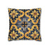 Elegant Artisan Tiles Print Pillowcase for Bedroom Decor - High-Quality Materials
