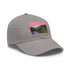 Maui Breeze Baseball Cap in White with Light Brown Patch