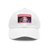 Regal Glow: Queen Elizabeth II Watercolor Neon Cap