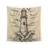 Beacon of Hope Lighthouse Tapestry | Coastal Decor | High-Quality Material | Perfect Gift - BenCPrints