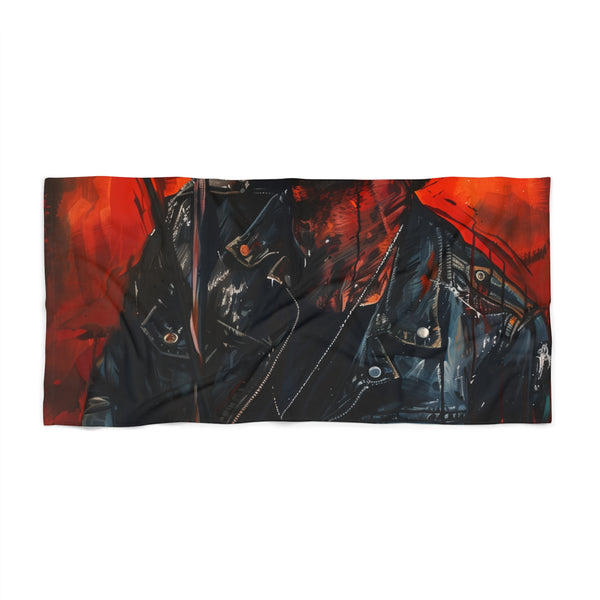 this luxurious towel will add a stylish touch to your day at the beach. Upgrade your beach game now with the Maroon Tickets Beach Towel!