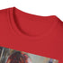 Charcoal cotton crew neck T-shirt with vibrant Spider-Man painting design