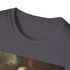 Charcoal cotton T-shirt featuring vibrant Avatar element designs and crew neck fit