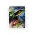 Yoda's Wisdom Journal - Vibrant hardcover with neon-infused watercolor portrait. Capture your thoughts in style! | High-quality material, versatile, perfect for all seasons. Great gift idea. Shop now! Printswithpassion.com