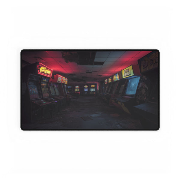 Abandoned Arcade Glowing in the Dark Gaming XXL Extended Desk Mat