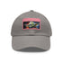 Neon watercolor Galactic Master hat with Yoda design on white patch.