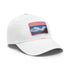 Annapurna Adventure Trek Cap in White with Rectangle Patch.