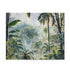 Vibrant watercolor puzzle of Congo rainforest showcasing lush greenery and wildlife.