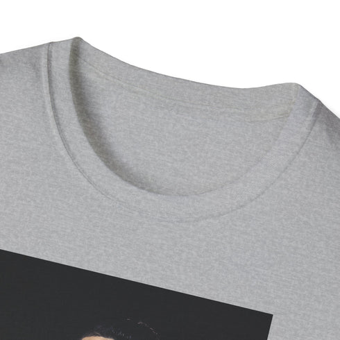 Charcoal Cristiano Ronaldo t-shirt with dynamic action graphic regular fit cotton