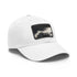 Bugatti Speedster Cap in White with Light Brown Patch