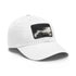Bugatti Speedster Cap in White with Light Brown Patch