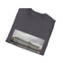 Charcoal cotton T-shirt featuring majestic Winter Palace graphic in regular fit