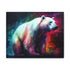 Majestic Arctic Polar Bear Canvas Print - Artistic Home Wall Decor