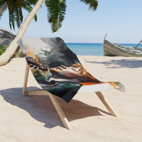 this towel is ideal for lounging under the sun while enjoying the music of your favorite artist. Whether youre sunbathing or drying off after a swim