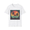 California Outrun Retro Sunset Palms Graphic Unisex Softstyle T-Shirt