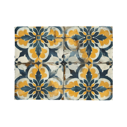 Luxurious Artisan Tiles blanket for ultimate comfort and style.