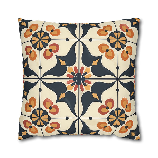Artisan Tiles Pillowcase - Elevate Bedroom Decor with Vibrant Seamless Design