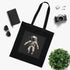 Mission Control Black Cotton Tote Bag with Astronaut Design