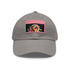 Beagle Babe Baseball Cap in White with Light Brown Patch.