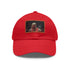 MJ Chicago Bulls Legacy Cap in White with Light Brown Patch