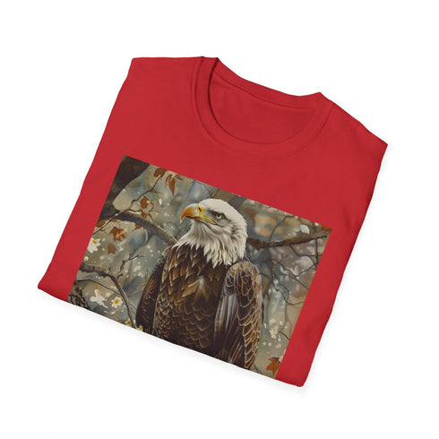 Wings of the Wind: A Majestic Eagles Flight Captured on Canvas