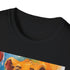 Charcoal cotton T-shirt featuring playful young Simba print in regular fit