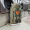 Retro Robot Love Laundry Bag | Home Decor | Accessories, All Over Print, AOP, Bags, Laundry, Sublimation | Prints with Passion