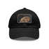 White Galactic Falcon Adventure Cap with light brown patch for Star Wars fans.