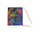 Tropical Neon Leaf Laundry Bag