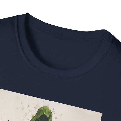 Charcoal crew neck Doctor Doom T-shirt with iconic detailed villain design