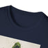 Charcoal crew neck Doctor Doom T-shirt with iconic detailed villain design