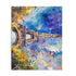Eiffel Tower watercolor jigsaw puzzle with 120 pieces.