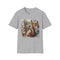 Vibrant Symphony of Sound Music Notes & Instruments Charcoal T-Shirt