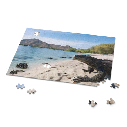 Komodo Dragon Puzzle Adventure with 120 pieces for hours of fun.
