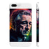 De Niro cinematic icon phone case, glossy iPhone 7/8 Plus slim.