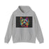 Tiny Yorkie Big Personality Navy Hoodie for Men and Women