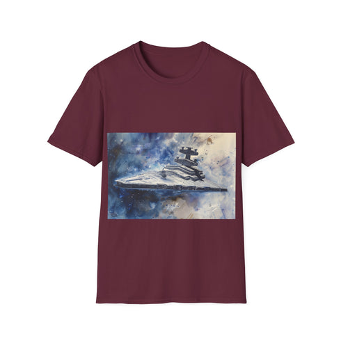 Galactic Power Executor T-Shirt Charcoal S Impactful Star Wars Style.