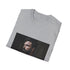 Charcoal cotton crew neck T-shirt embodying Hollywood's timeless maverick style