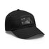 Dark Knight Gotham City baseball cap with white patch and rectangular shape.