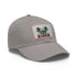 Cool cat cotton hipster baseball hat with trendy animal design.