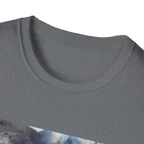 Charcoal Star Destroyer Galactic Tee, Crew Neck, Cotton, Regular Fit