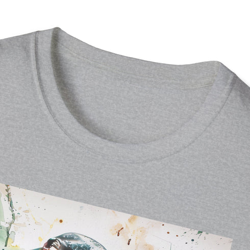 Charcoal cotton t-shirt with Kevin Garnett graphic in crew neck regular fit