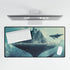 Floating Mountain Surrounded by Whales — XL & XXL Desk Mat — Product Detail View 5