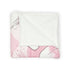 Pink & White Cherry Blossom Seamless Plush Fleece Throw Blanket - View 11 | Prints With Passion