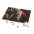 Spooky cave bad Santa jigsaw puzzle with 120 pieces.