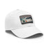 Emerald Isle Pride Baseball Cap in White with Light Brown patch